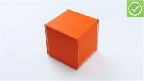 How To Make A Paper Cube An Easy Origami Tutorial Bastelarbeiten Aus
