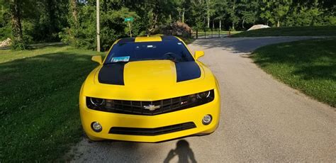 5th Gen Yellow 2012 Chevrolet Camaro Bumblebee Lt For Sale Camarocarplace