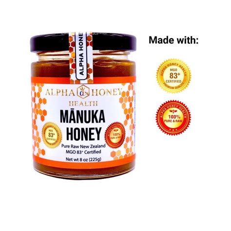 Manuka Honey Mgo 83 Bioactive Usa Certified From New Zealand Etsy Manuka Honey Honey Health