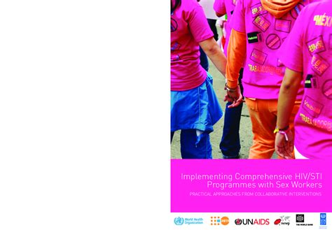 Implementing Comprehensive Hivsti Programmes With Sex Workers Practical Approaches From