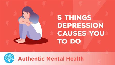 5 Things Depression Causes You To Do Youtube