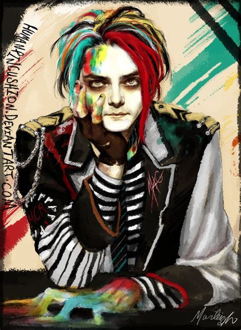 Gerard Way By Humanpincushion My Chemical Romance Gerard Way Emo Art