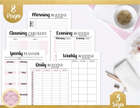 Daily Rituals Kit, Morning and Evening Routine, Night Ritual, Morning