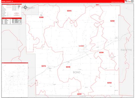 Maps Of Bond County Illinois
