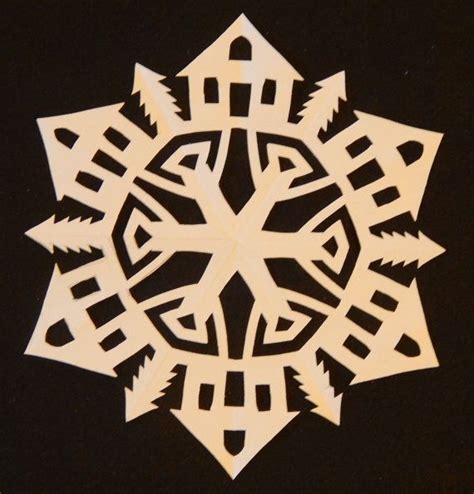 Snowflake Patterns 4 Snowflake Craft Snowflakes Paper Snowflakes