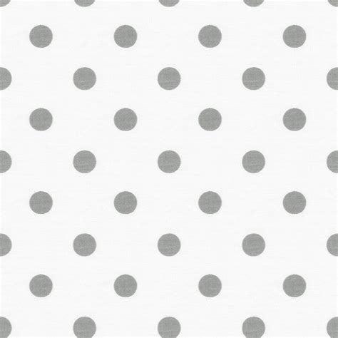 White And Gray Polka Dot Cradle Sheet Carousel Designs