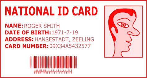 Clipart National Id Card