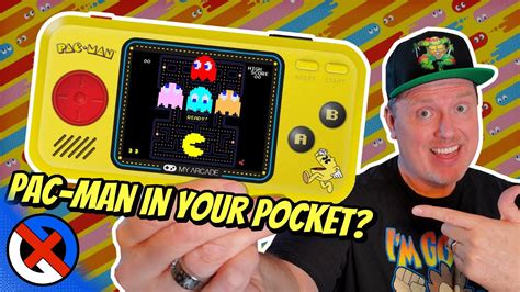 Pacman Pocket Player My Arcade Review Youtube