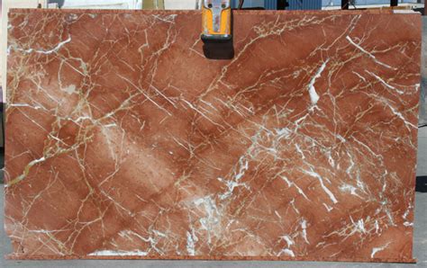 Rojo Alicante Marble Slab Polished Red Italy Fox Marble