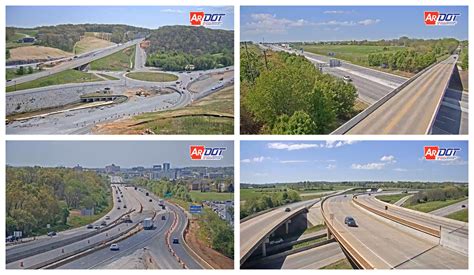 New Live Traffic Cameras Now Available On Idrivearkansas Showing Nwa