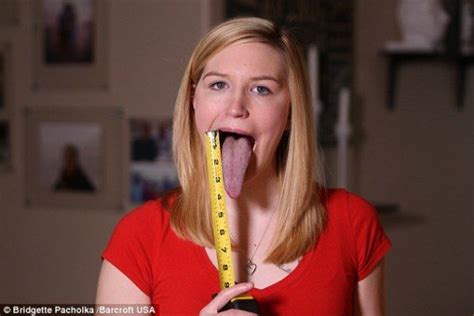 This Girl May Have The Longest Tongue In The World Long Tongue Long Tongue Girl Girl Tongue