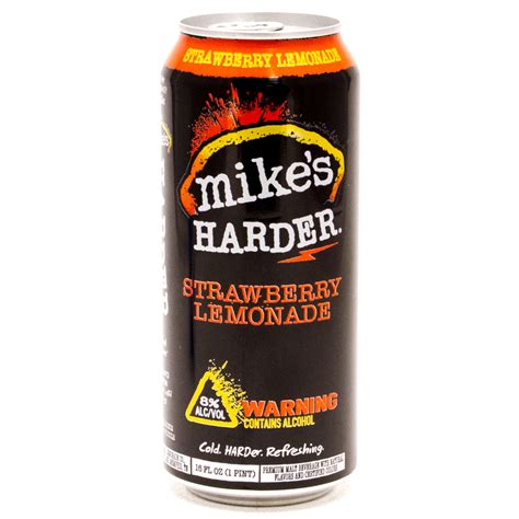 Mikes Harder Strawberry Lemonade 2416 Oz Cans Beverages2u