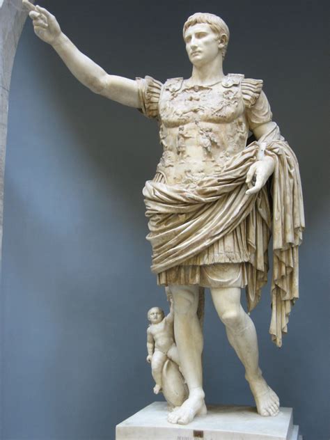 Augustusrome Roman Sculpture Roman Art Roman Emperor