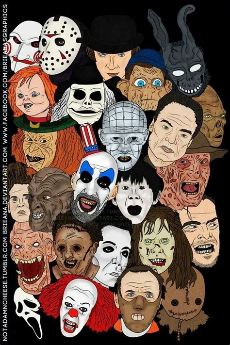 The Faces Of Horror Horror Movie Art Horror Movie Icons Horror Icons