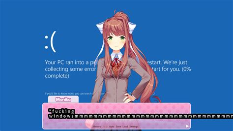 When You Are Forced To Use A Microsoft Product Doki Doki Literature