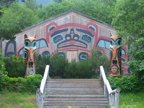 Saxman Totem Pole Park Ketchikan Native Art Tlingit Totem Pole