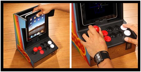 Icade Arcade Cabinet For The Ipad From Thinkgeek