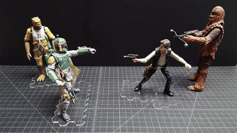 Action Figure Stands For Sw Black Series 6 Etsy Uk