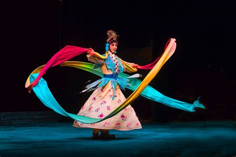 Chinese Ribbon Dancer Jim Zuckerman Photography And Photo Tours