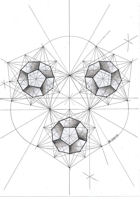 Regolo Geometric Drawing Graph Paper Drawings Geometric Art