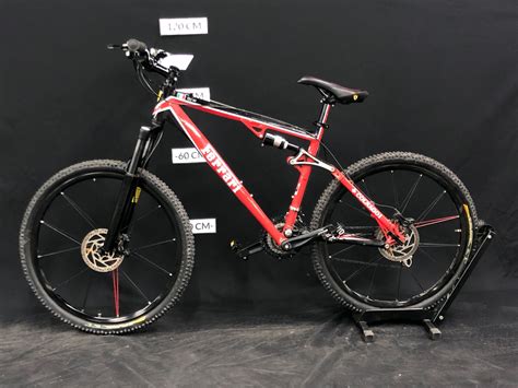 Red Ferrari Cx60 27 Speed Full Suspension Mountain Bike With Front And