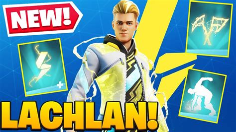The New Lachlan Skin Early In Fortnite Youtube