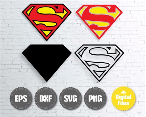 Superman Logo Svg Superman Logo Clipart Superhero Layered Etsy Logo Images And Photos Finder