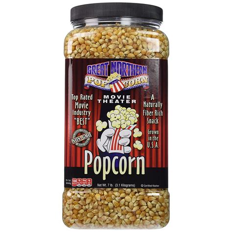 Great Northern Popcorn Premium Yellow Gourmet Popcorn 7 Pound Jug