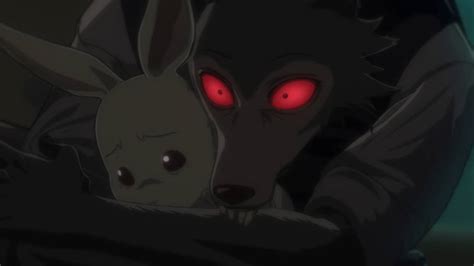 Download Beastars Legosi Red Eyes Wallpaper