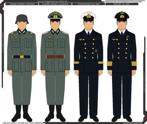 Kriegsmarine Uniforms Colors