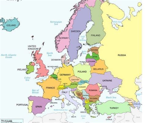 Arriba Foto Mapa Politico De Europa Con Nombres Mirada Tensa