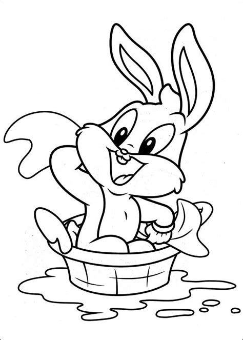 Desenhos Para Imprimir E Colorir Baby Looney Tunes 9