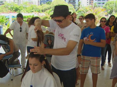 G1 Mutirão No Recife Recebe Doações De Cabelos Para Pacientes Com