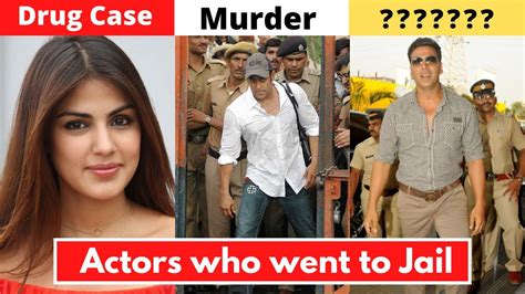 new list of 6 bollywood actors who went to jail for serious crimes aryan khan salman khan