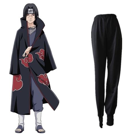 Naruto Costume Akatsuki Pants Uchiha Itachi Pants Cosplay Generic Pants