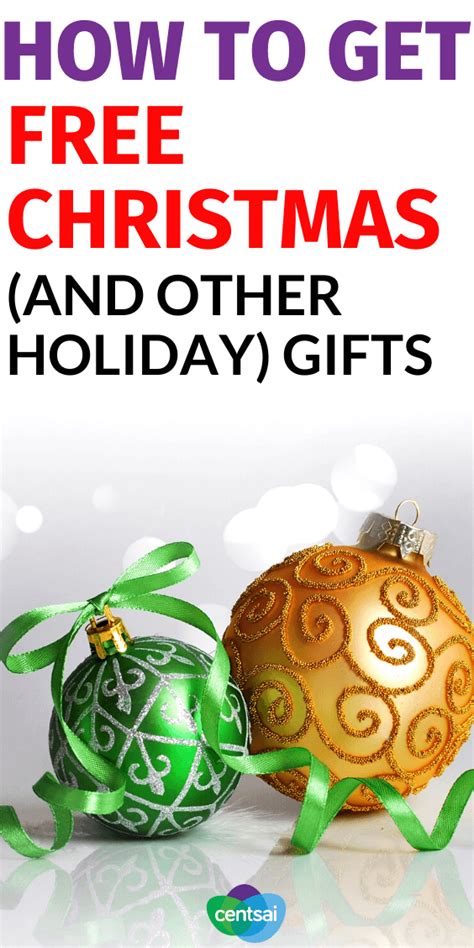 Free and Cheap Holiday Gifts for Your Family  CentSai