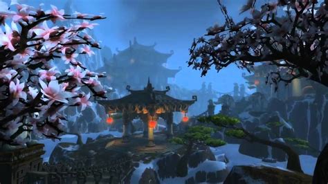 World Of Warcraft Mists Of Pandaria Zone Previews Youtube