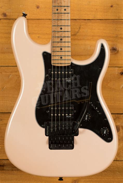 Squier Contemporary Stratocaster Hh Fr Roasted Maple Shell Pink