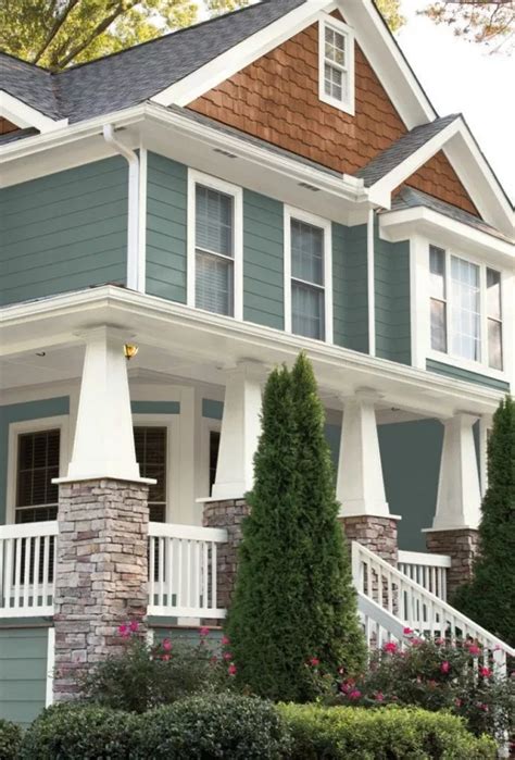 34 Best Exterior House Paint Color Combinations Home Decor Pai