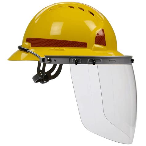 Bouton 251 01 5270 Aluminum Face Shield Bracket For Full Brim Hard Hats