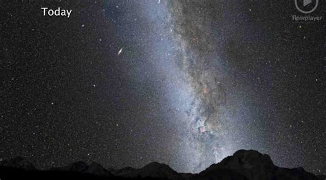 Andromeda And The Milky Way Collision In 3 2 1