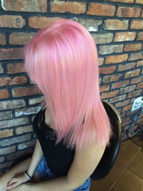Hair By Samm Pink Hair Thescissorsammurai Light Pink Hair Pink Hair Dye Dyed Hair