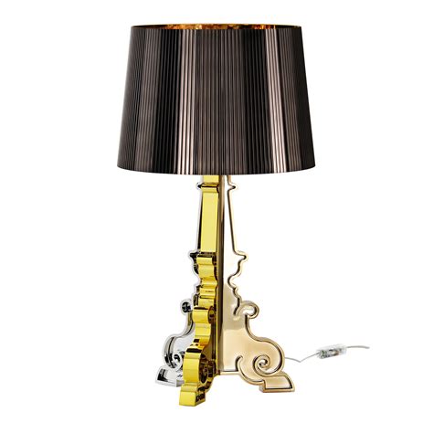 Slam dunk floor lamp in bronze with a plain shade. Kartell Bourgie Table lamp - Metal | Made In Design UK