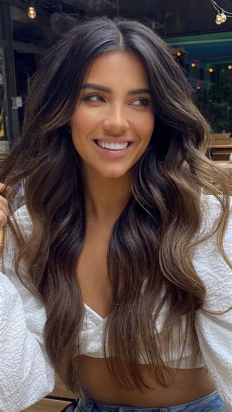 25 Brown Long Hairstyles For Women Hairstyle Catalog