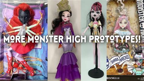 The Fascinating World Of Monster High Prototypes Part Test Shots Unreleased Dolls And More