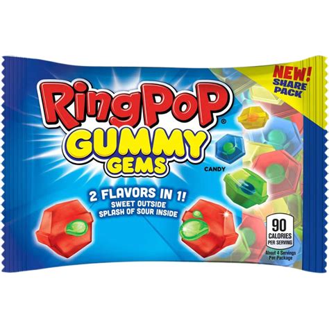 Ring Pop Gummy Gems 38 Oz Candy And Chocolate Food And Ts Shop