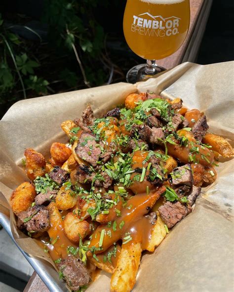 Check Out Our Take On Poutine Temblor Brewing Company