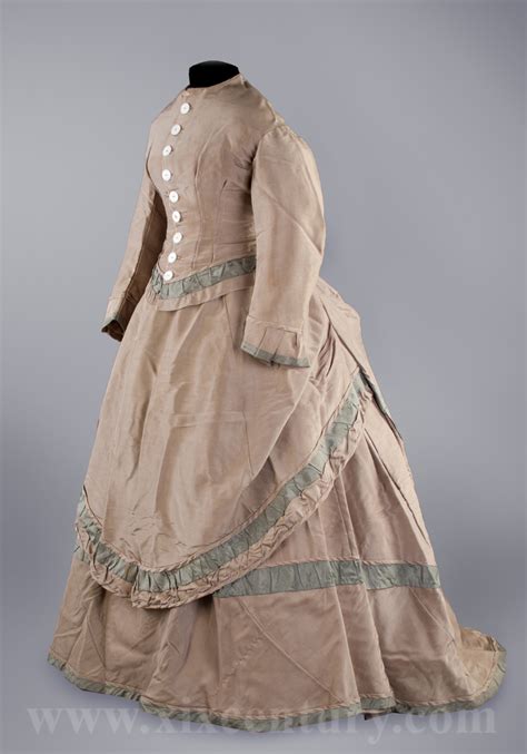 Day Dress 1870s From 19th Century 1870s Fashion Victorian Era