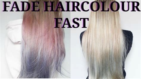 It also depends on what type of color you're going for. How to Fade l'Oreal COLORISTA Hair Colour FAST - YouTube