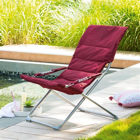 Fauteuil relax de Jardin  Chaise Relax de Jardin Hespéride